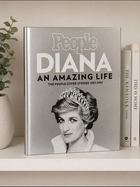 Princess Diana An Amazing Life People Hardcover Book 1981-1997 Vintage